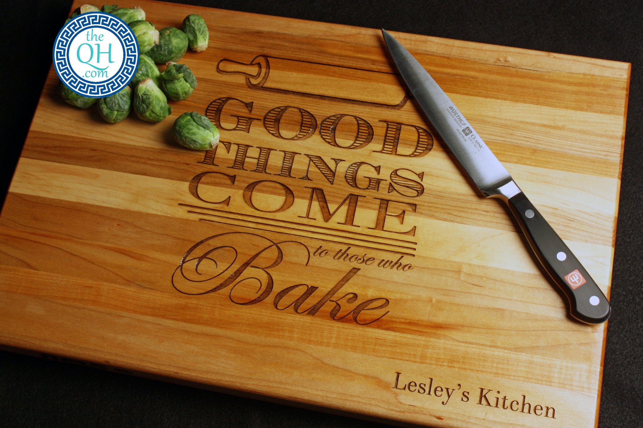 Good Things Come to Those Who Bake Cutting Board Gift – The
