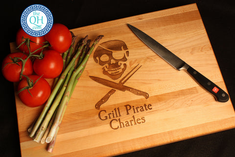 BOOS Personalized Cutting Board | Grill Pirate