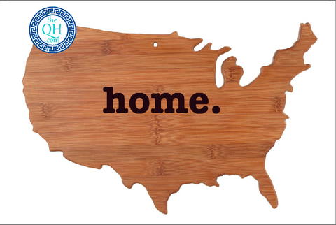 State Shaped Cutting Board & Serving Tray | USA | Home.