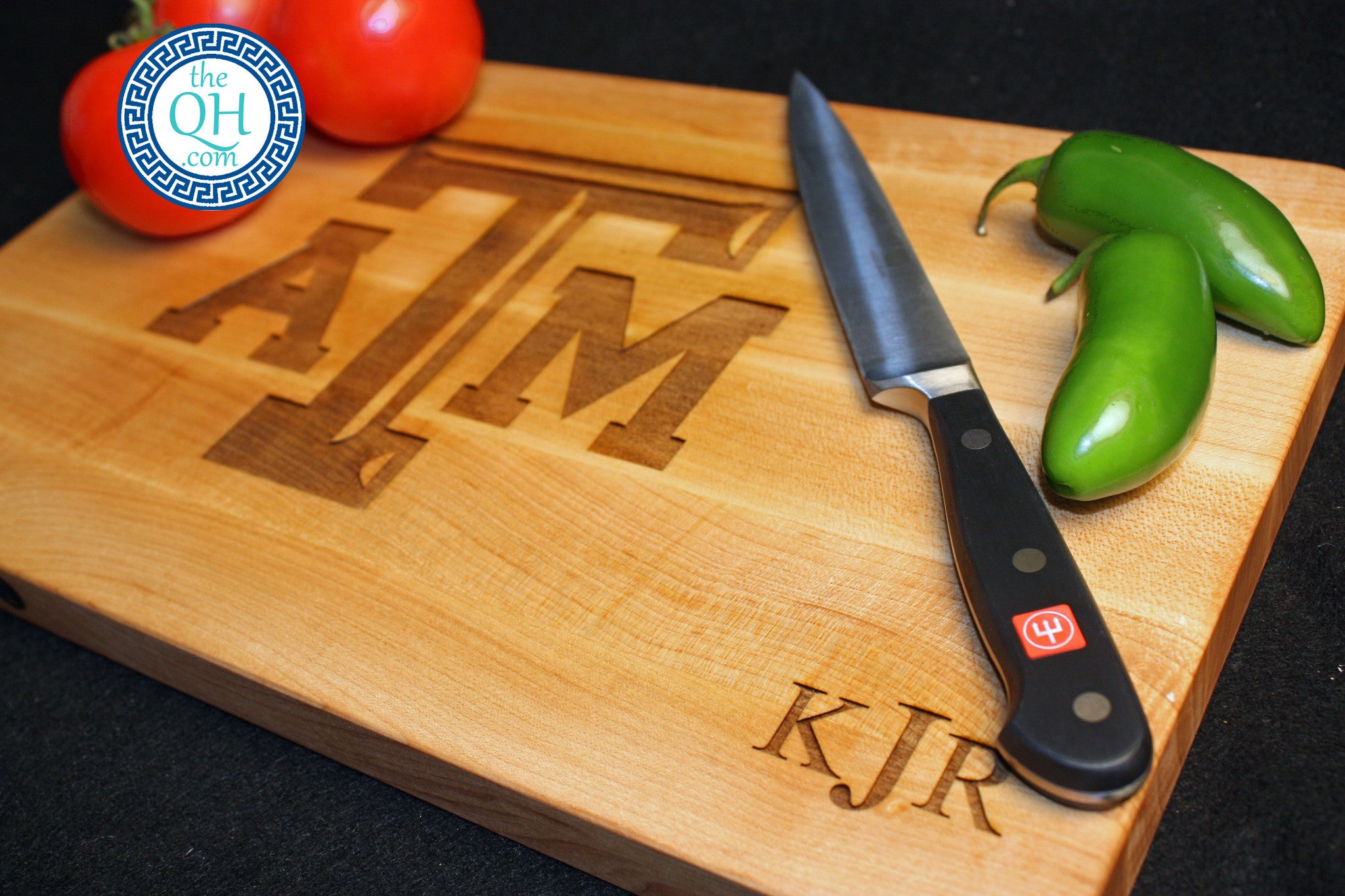Texas A&M University Aggies Personalized Cutting Board Gift