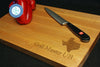 Texas State Personalized Cutting Board Gift